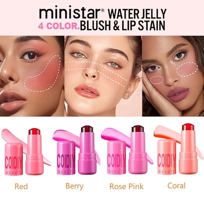 Milk Cooling Water Jelly Tint, Milk Jelly Blush, Cooling