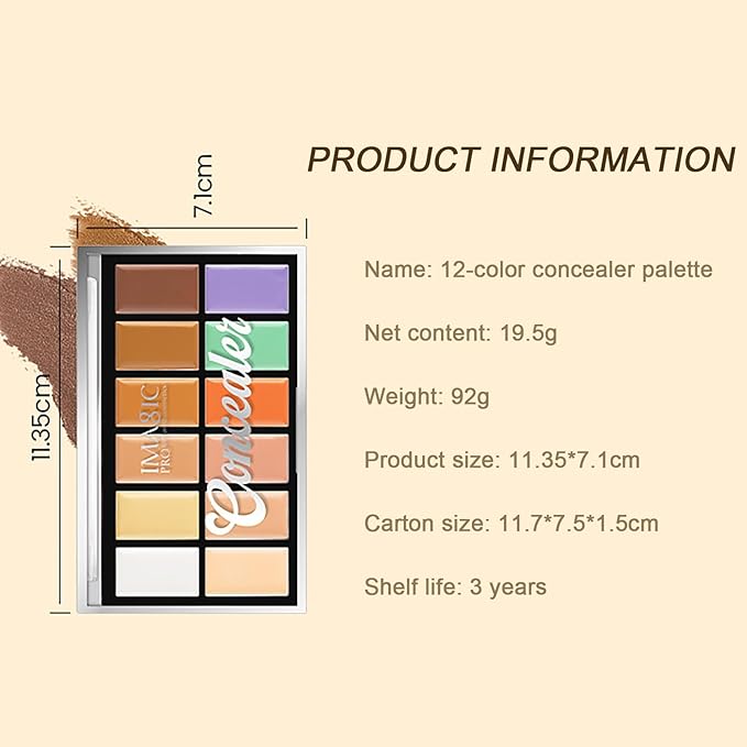 All In One Color Correcting Palette + 8 Define Cheekbones