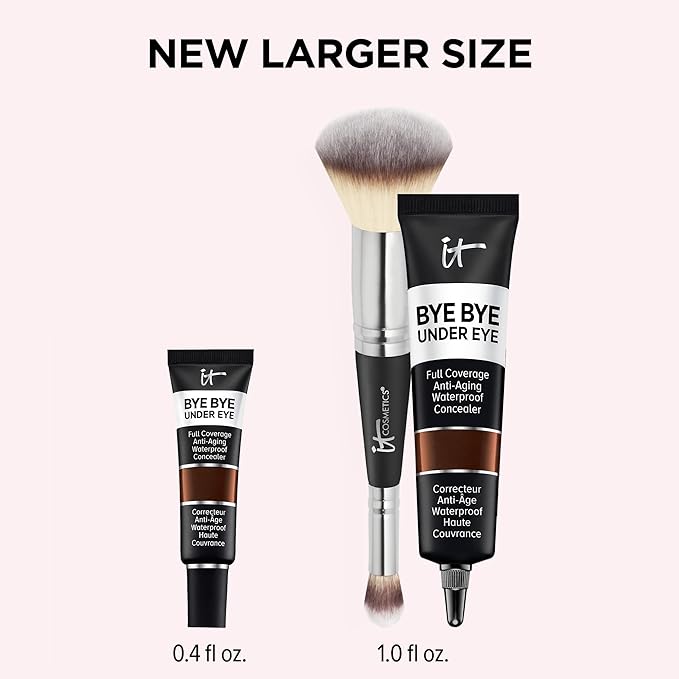 IT Cosmetics Makeup Set - Includes Supersize Bye 1 fl oz