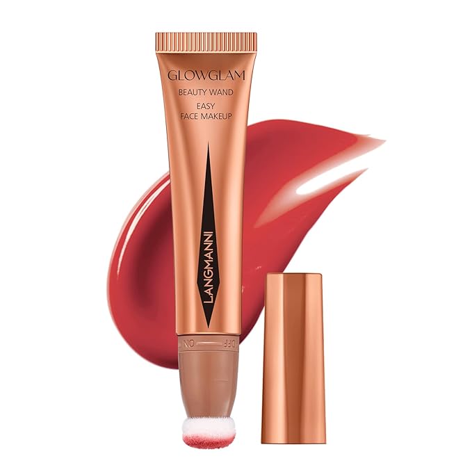 LANGMANNI Liquid Contour Beauty Wand, Face Concealer Contouring,Highlighter,Blusher Blush Pen)