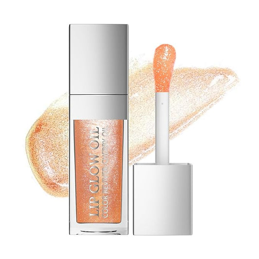 Ultimate Luxe Lip Oil Hydrating Fruit-Flavored Oils with Soft Brush for Moisturized, Full, and Radiant Lips (#08, SINGLE)