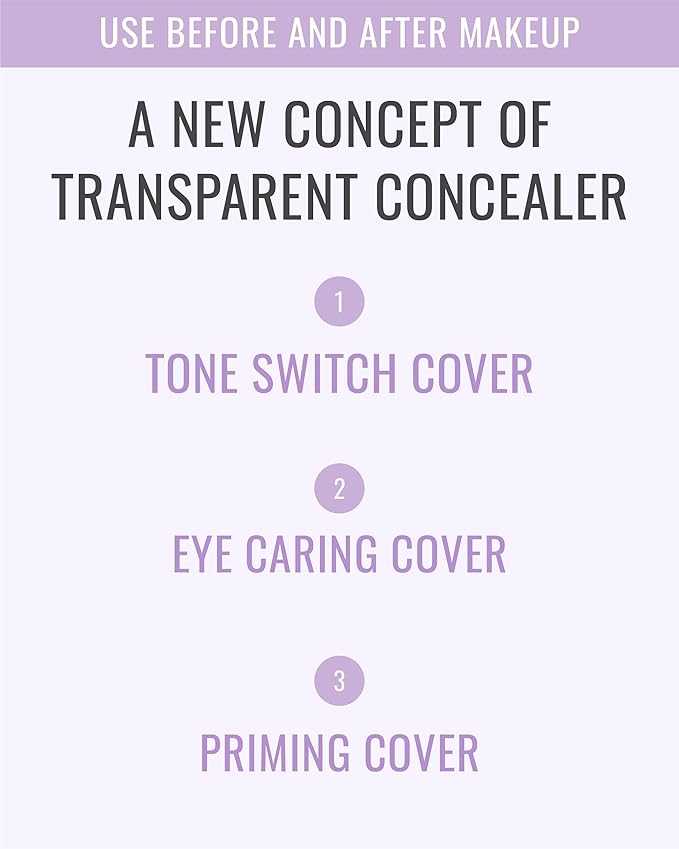 VDL Expert Color Under-Eye Primer (Purple, 0.) - 19 oz