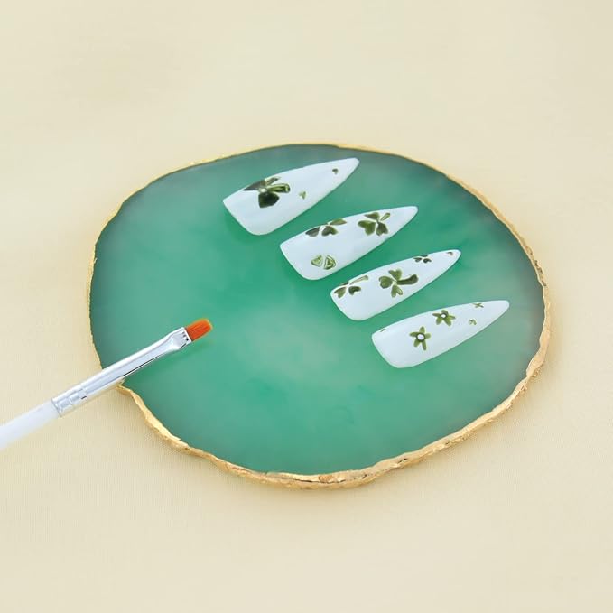 Nail Art Mixing Palette Resin Plate Tray