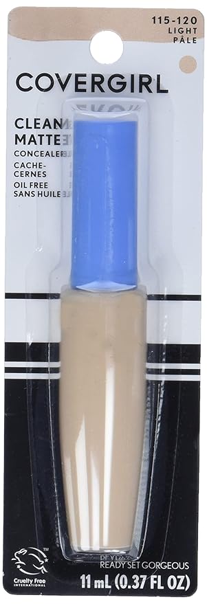 COVERGIRL - Clean Matte Concealer, Oil-Free, Lightweight Formula,