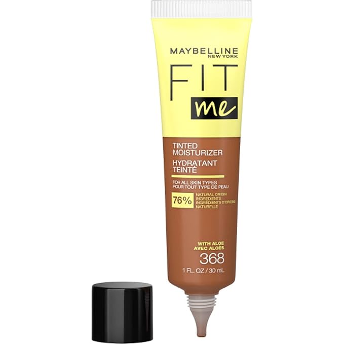 Maybelline Fit Me Tinted Moisturizer, Natural Coverage, Face 1 Count
