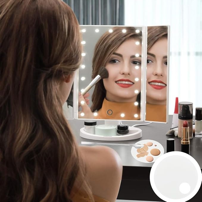 3 Pack Nail Art Palette with 3 Pcs