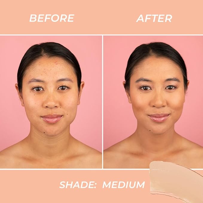 MCoBeauty Miracle BB Cream, Medium, Skin-Perfecting Coverage for Free Cosmetics