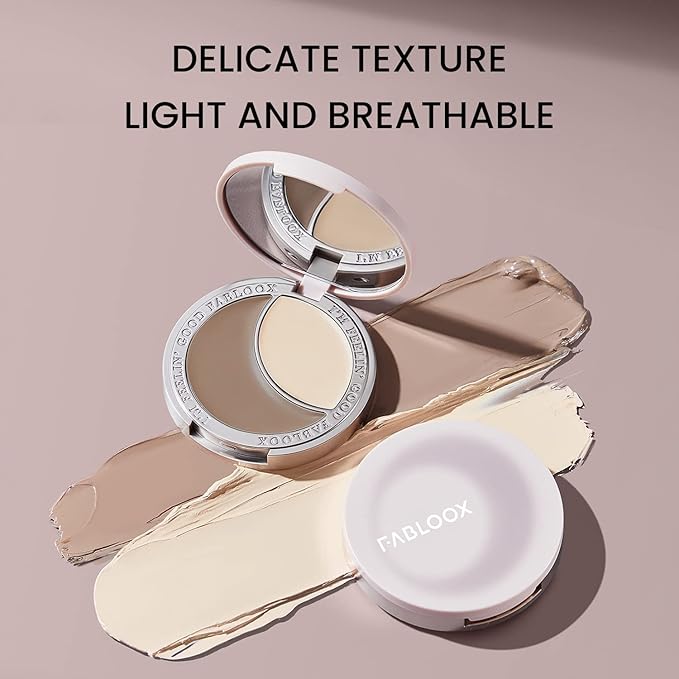 Moon Glow Contour & Glow Palette, Lightweight Cream