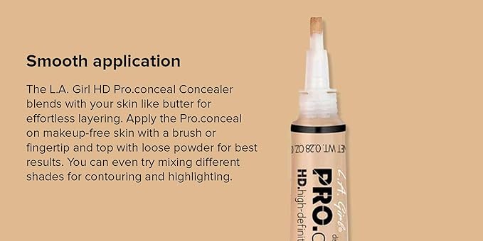 LA Girl Pro High Definition Concealer (1, GC 16 Ounce