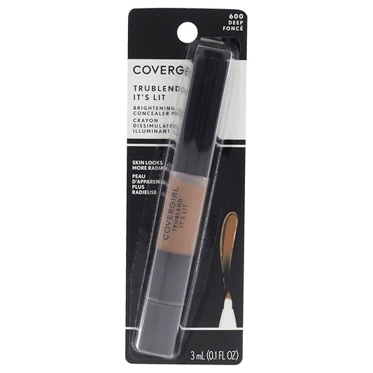 COVERGIRL Trublend It's Lit Concealer, Deep D6-D8, 0.10 0.10 Ounce