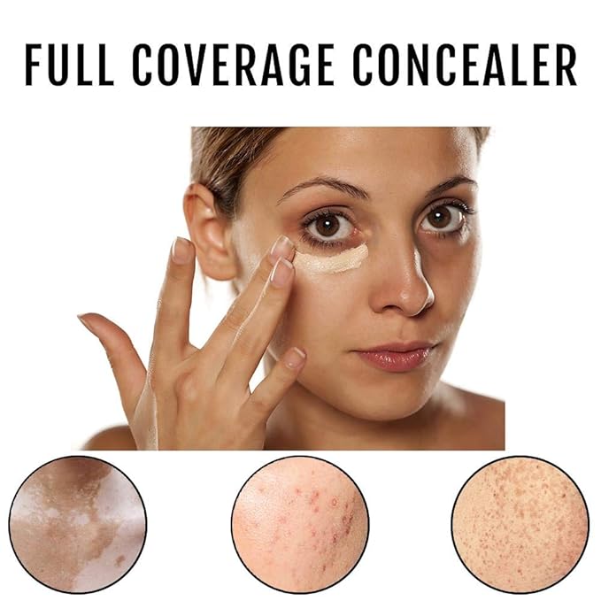 Organic Concealer, FULL Coverage Cover Up, 100% Natural, Bare Naked