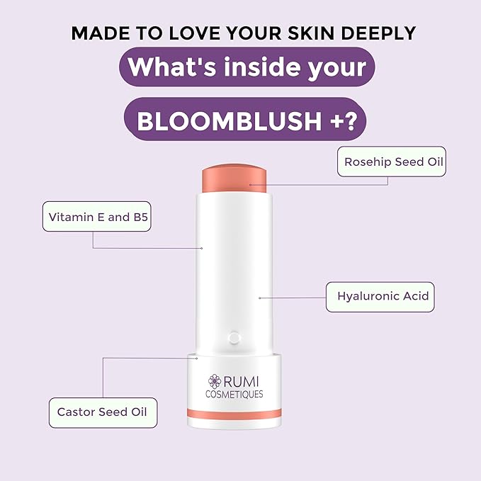 BloomBlush+ Multipurpose Color Stick For Older Women - Kiss, Regular)