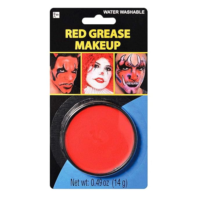 Red Grease Makeup - 0.. - Pigmented & 49 oz