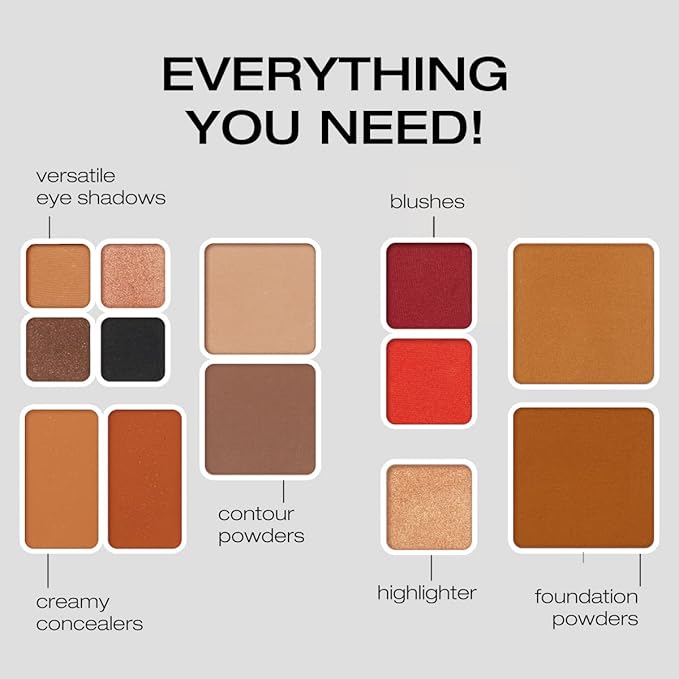 Woosh Beauty, Fold out Face Original Makeup Palette,