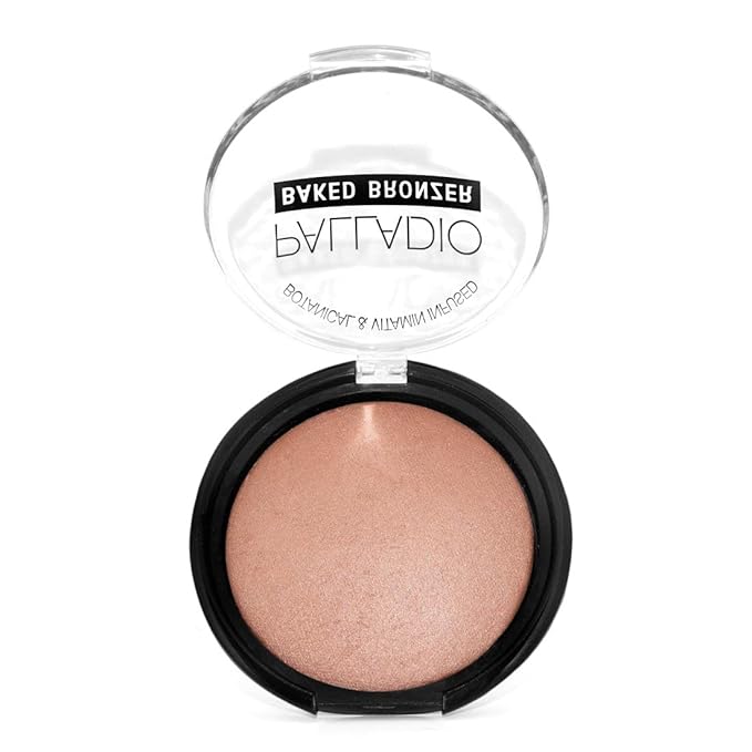 Palladio Baked Bronzer, Highly Pigmented and Easy to