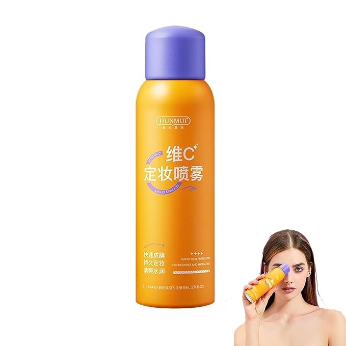 Vitamin C Makeup Setting Spray + Primer Long-Lasting Oil Control 100ml