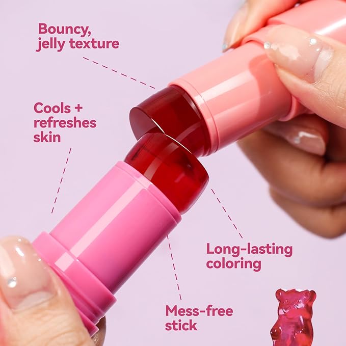 Milk Jelly Blush, Cooling Water Milk Jelly Tint, Makeup, 02