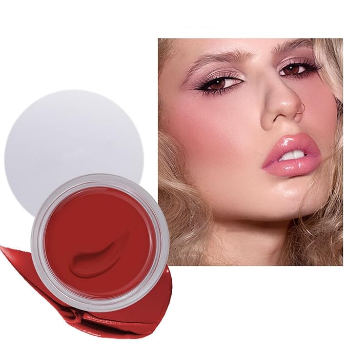 6 Colors Face Blush,Waterproof Matte Long Lasting Lightweight and Women