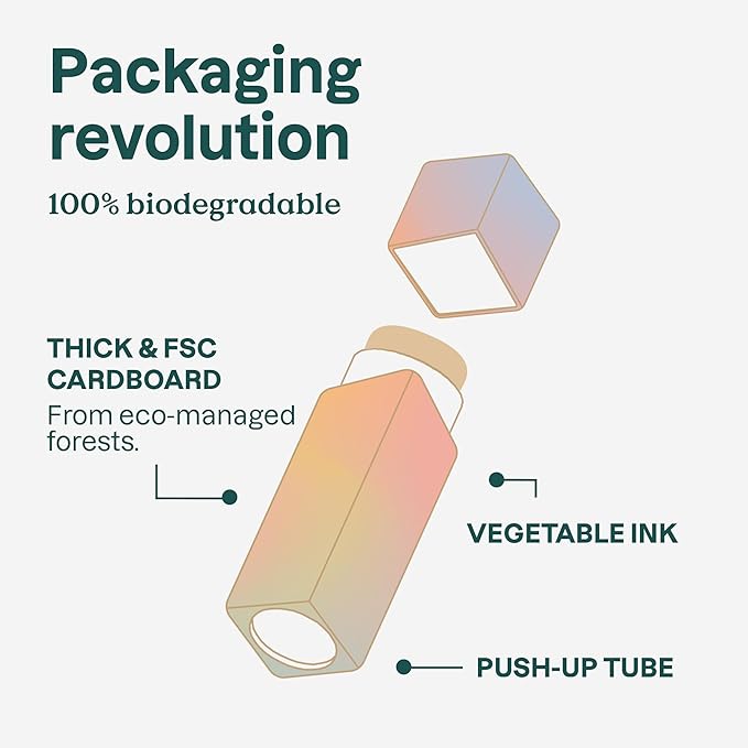 ATTITUDE Oceanly Tinted Shimmer Face Cream Stick with