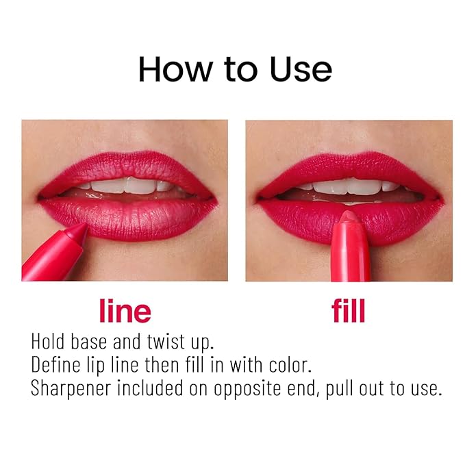 12 Colors Matte Lipstick Pen Lip Liner Pencil Long-lasting