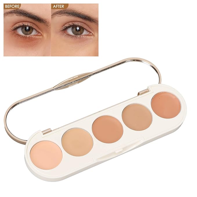 Waterproof Concealer Palette, High Coverage, Professional Long Lasting