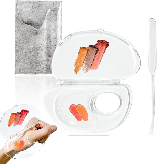 180 Degree Folding Acrylic Makeup Mixing Palette, Plastic