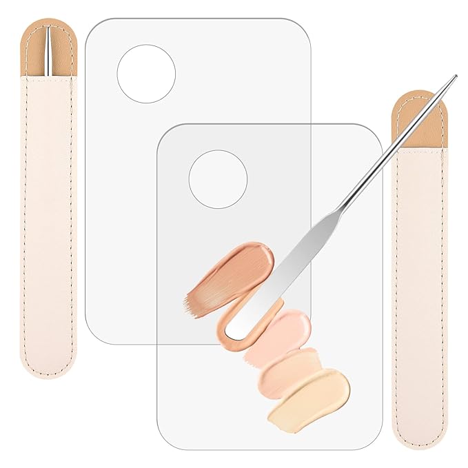WXJ13 6 Pieces Makeup Spatula and Palette Set