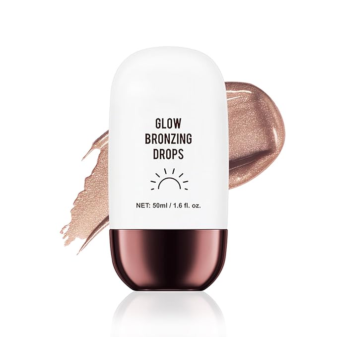 Instant Bronzing Drops, Face and Body Bronzer, Cream - 01