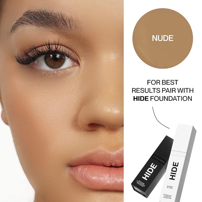 HIDE Liquid Concealer, Medium to Full Coverage Concealer fl oz