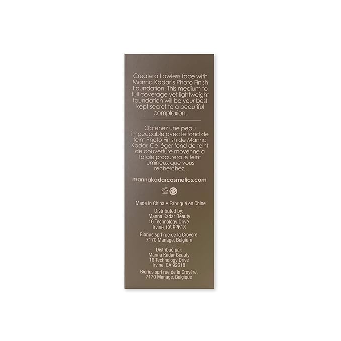 Manna Kadar Beauty C4 Flawless Ivory Photo Finish Improves Elasticity