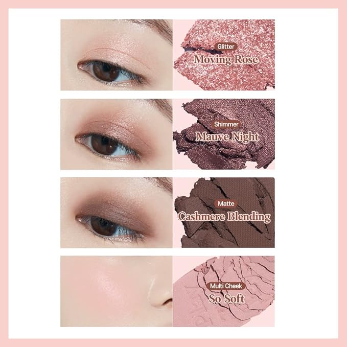 ETUDE Play Tone Eyepalette #Cashmere mauve | From