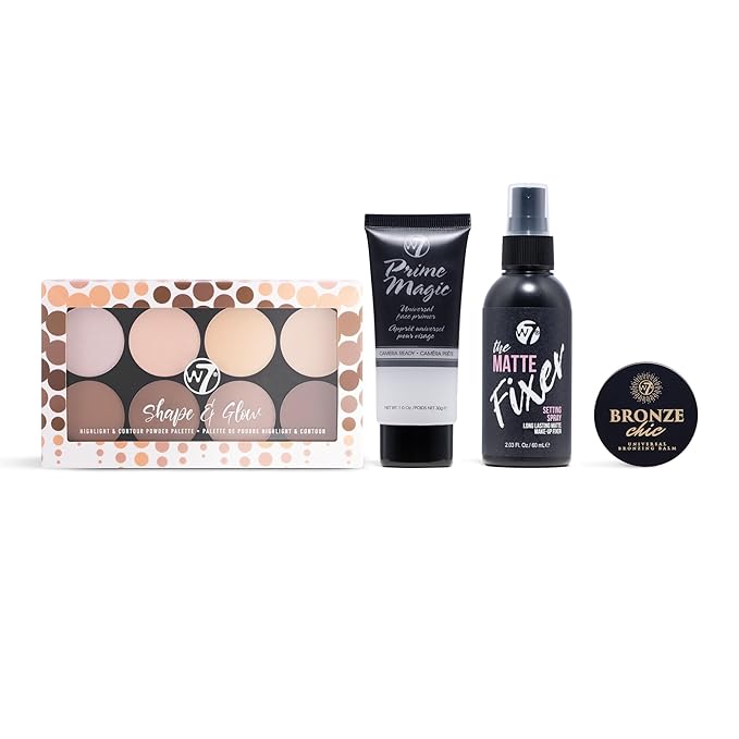 W7 Shape & Glow Makeup Set