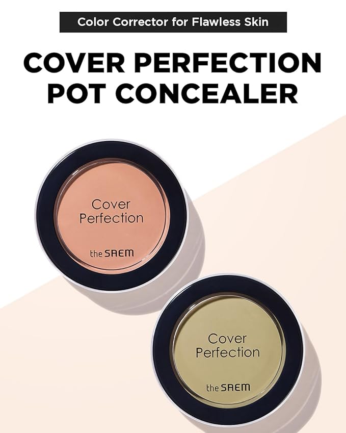 THESAEM Cover Perfection Pot Concealer #Green Beige -