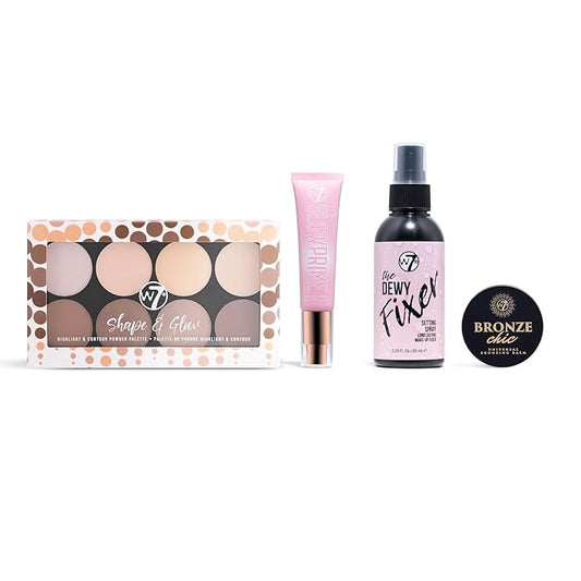 W7 Shape & Glow Makeup Set