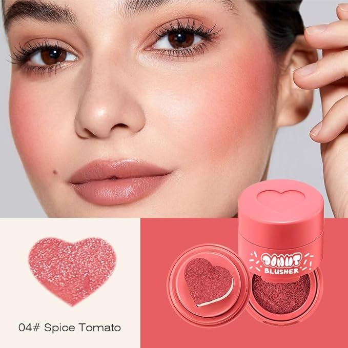 Stamp Liquid Blush Stamp Blush with Heart Shaped Women (4)