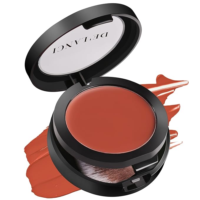 DE'LANCI 2 In 1 Cream Blush for Cheeks Lips