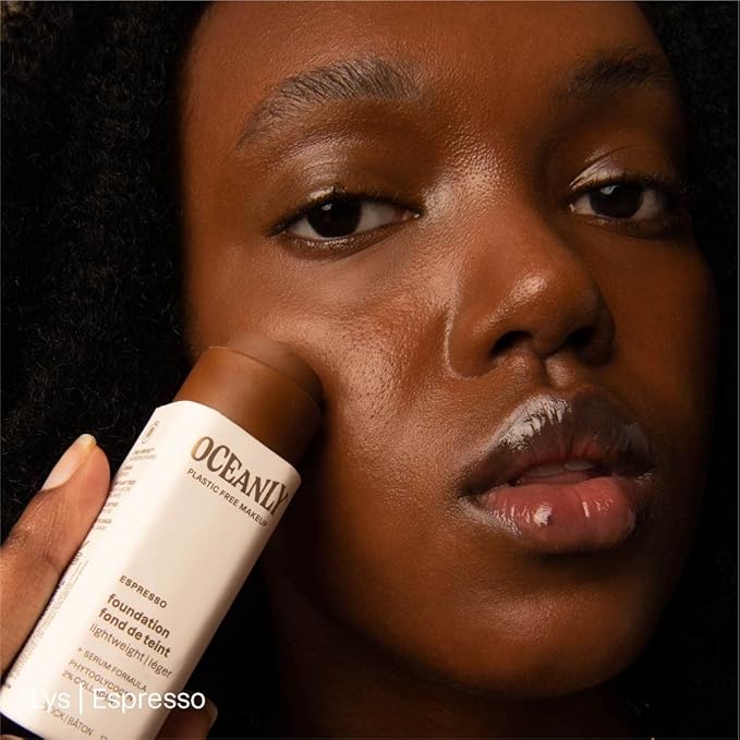 ATTITUDE Oceanly Light Coverage Foundation Stick, Titanium Dioxide-Free, 0.42 Ounces