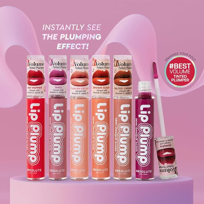 Absolute New York Lip Plump High-Shine Gloss