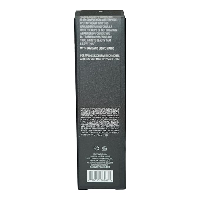 MAKEUP BY MARIO SurrealSkin Liquid Foundation, Liquid Formula, warm undertone) 30 mL