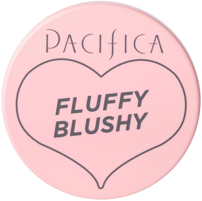 Pacifica Fluffy Blushy Cream Blush – Face Makeup - Fluffy Soft Pink 2-in-1 Whipped Blush for Cheeks & Lips, Air-Whipped Mousse Texture, Hydrating Vegan Collagen, Buildable Dewy Color Clean Beauty