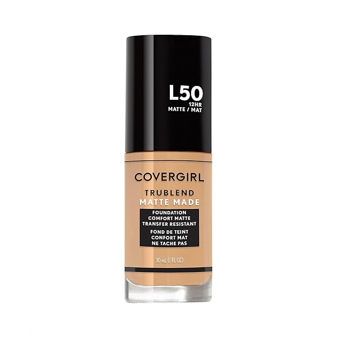 COVERGIRL TruBlend Matte Made Liquid Foundation, Fair Beige