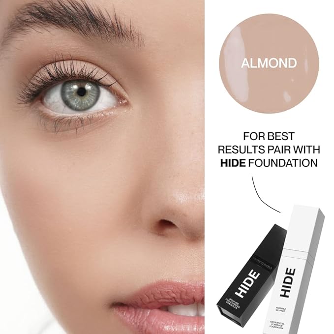 HIDE Liquid Concealer, Medium to Full Coverage Concealer fl oz