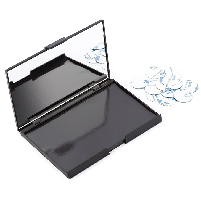 Empty Magnetic Plastic Eyeshadow Makeup Palette with 15Pcs