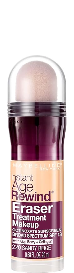 Maybelline Instant Age Rewind Eraser Treatment Makeup with 1 Count