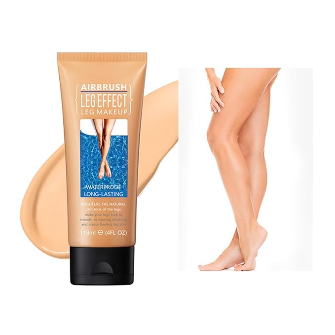 Leg Makeup Waterproof No Transfer, Leg Makeup Lotion, (Medium Glow)