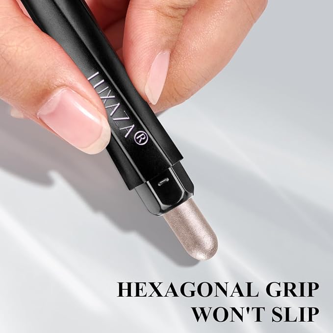 Neutral Eyeshadow Stick Makeup Set, Metallic Shimmer Matte Cream Eye Shadow Eyeliner Brightener Pencil Crayon - Classic 6PCS A005