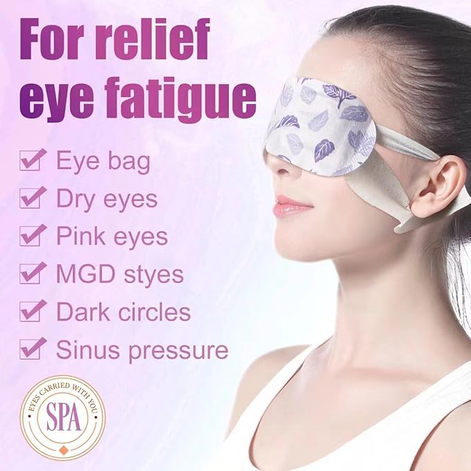 18 packs steam eye mask