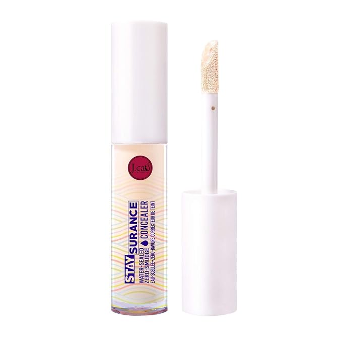 J.CAT BEAUTY STAY-SURANCE WATER-SEALED/ZERO-SMUDGE CONCEALER - Pearl