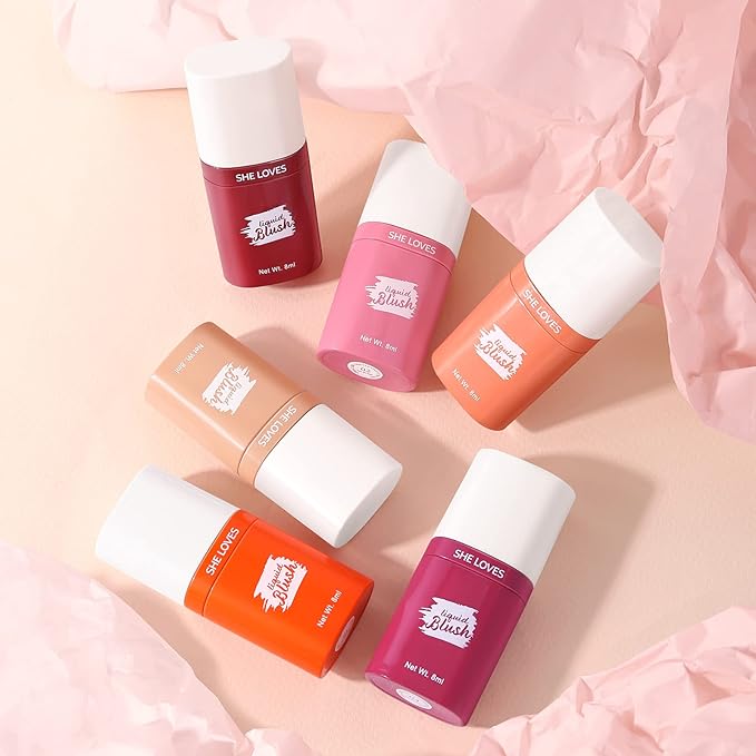 Brown Dark Liquid Blush Makeup, Liquid Blush for Oz (06#)