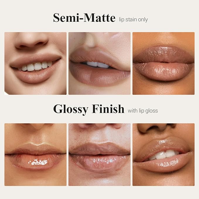 Lip Stain Peel Off + Lip Oil Dual Long